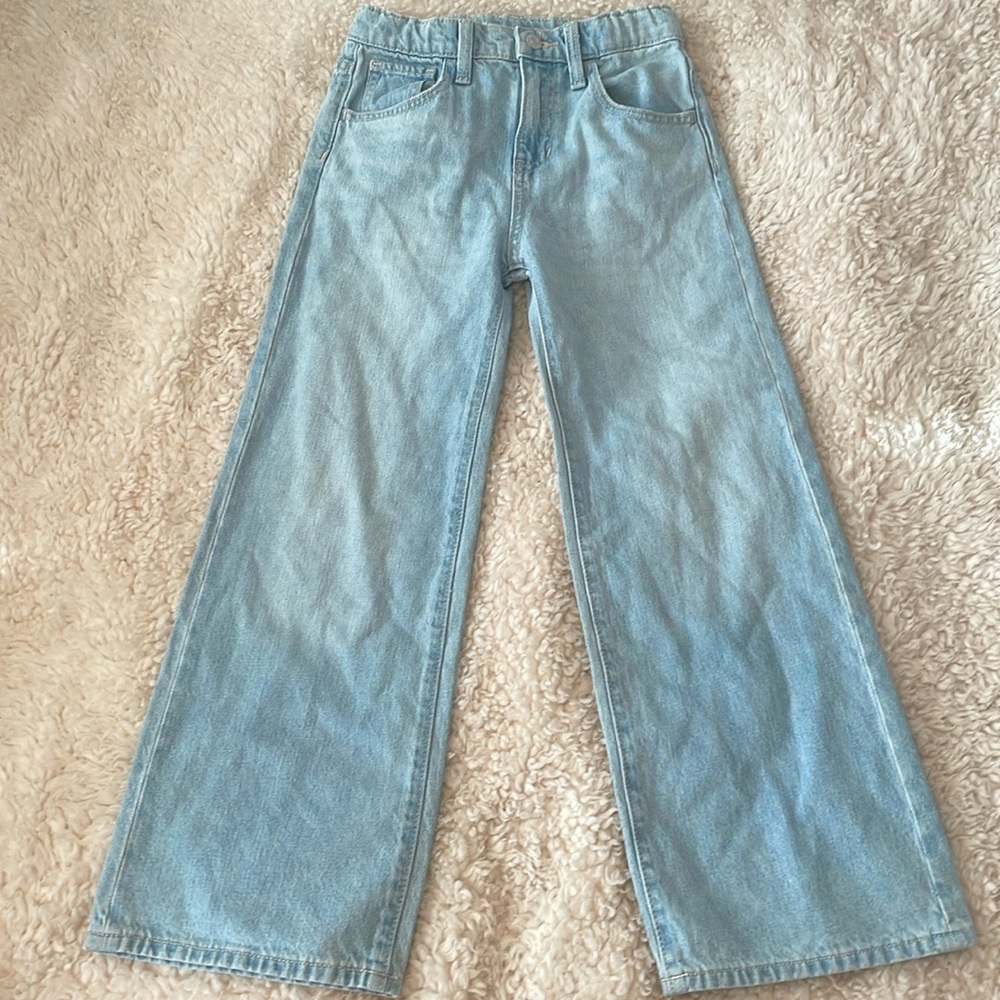 old navy high-rise baggy wide leg jeans 🛍️